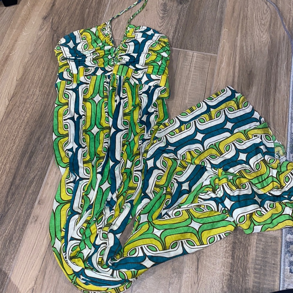 Green t-bags Los Angeles maxi dress